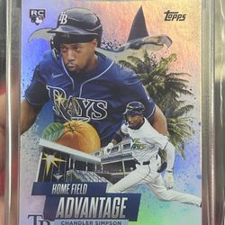 Chandler Simpson 2025 Topps Chrome Home Field Advantage 