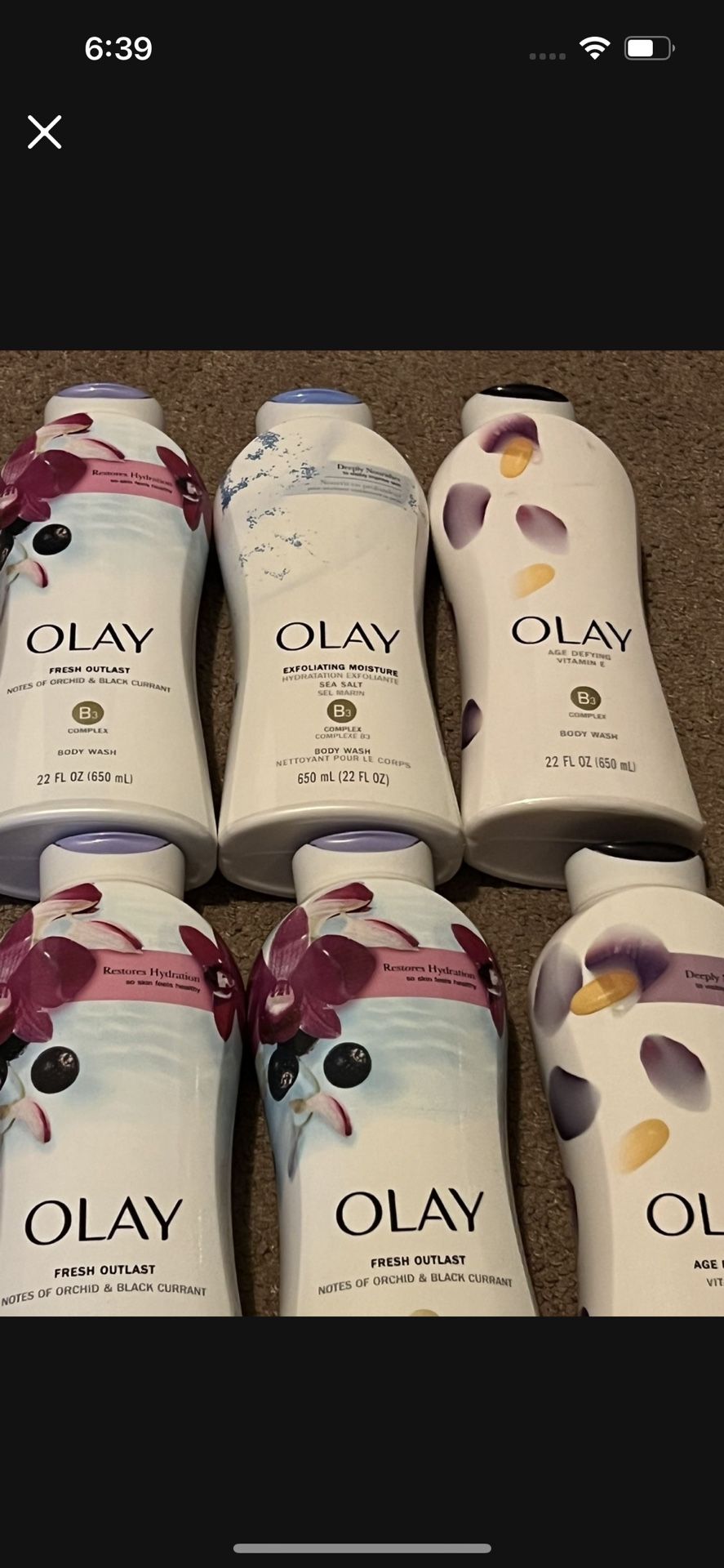 Olay Body Wash $4 Each