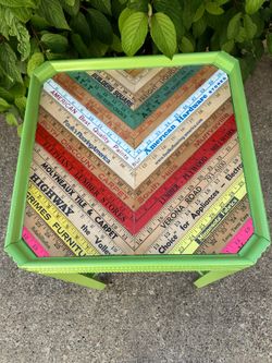 Decorative Unique Yardstick Table 😎