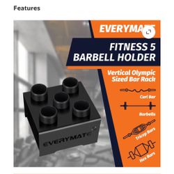Barbell Fitness Holder (everymate brand)