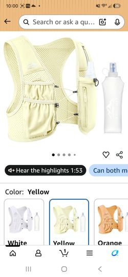 Running Hydration Vest