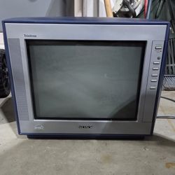 Vintage Sony Mini Flat Screen TV 