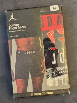 JORDAN BOXER BRIEF $20 per PACK M NEW