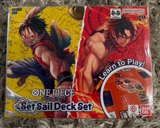 One Piece Set Sail Deck Set (SD01) SEALED