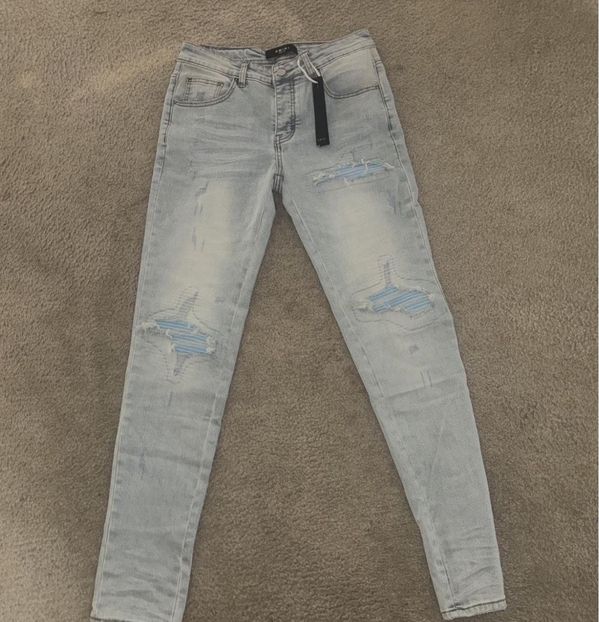 Amiri denim jeans blue