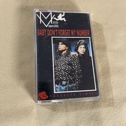 Baby don’t forget my number cassette