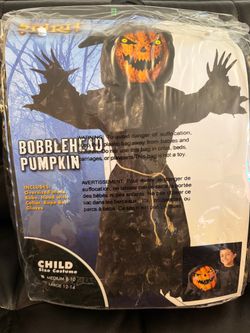 Bobble heads pumpkin/ Halloween costume