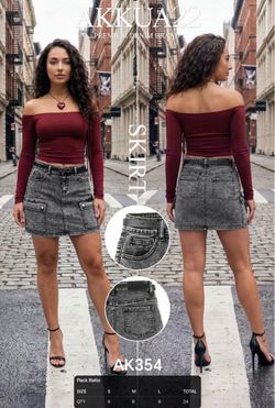 NEW Jean Shorts and Skirts