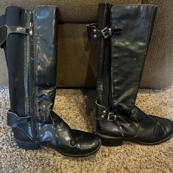 Women’s Black Boots-Size 8