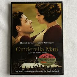 Cinderella Man (DVD, 2005 – Full Screen Edition) – NEW Factory Sealed Slipcover