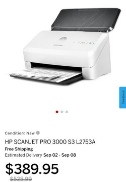 hp scanjet pro 3000 s3