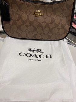 Coach Signature Canvas Crossbody Bag