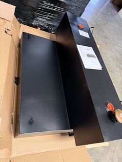 UWS ST-100HH-MB Hammerhead 100-Gallon L-Shape Steel Transfer Tank-Black #2 