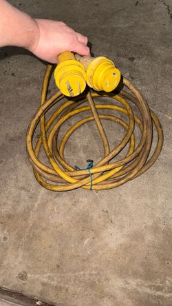 Boat 🛥️. Extension Cord,  Yellow 