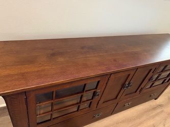 Mission Quarter Sawn Oak 72”TV Stand