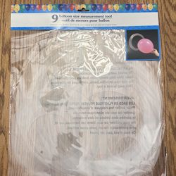 Ballon Measuring Tool For Arches And Balloon Set UPS
