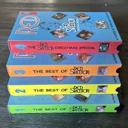 Set Of 4 VHS Cassettes “ The Best of Red Skelton”.