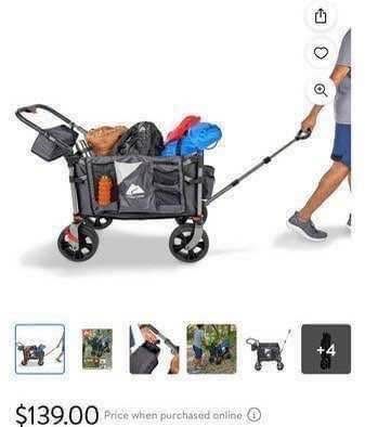 All Terrain Fold Up Wagon / Cart