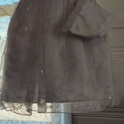 White Baptism Dress  size 0-3 months 
