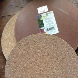 New Cork Trivets Large All 3 For $10
