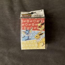 Pokemon Deck Box And Sleeves
