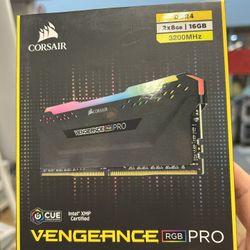 Corsair Vengeance Rgb Pro 16gb (2x8gb) Ddr4 3200mhz Desktop Memory Ram