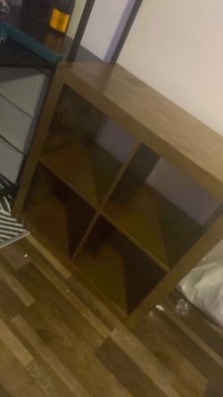 Four square storage cube-Gold