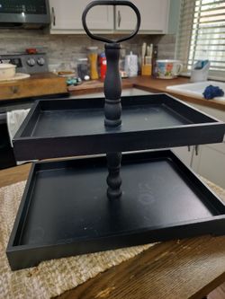 2  tier tray