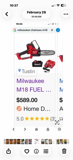 Chainsaw Milwaukee