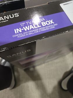 Sanus tv MEDIA IN WALL BOX