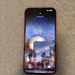 Red unlocked iPhone 14 Plus
