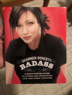 SHANNEN DOHERTY “Badass” Hardcover Book