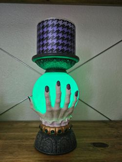 Fortune teller light up candle holder