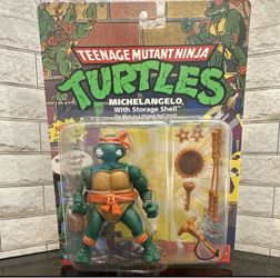 Teenage Mutant Ninja Turtles with storage shell all 4