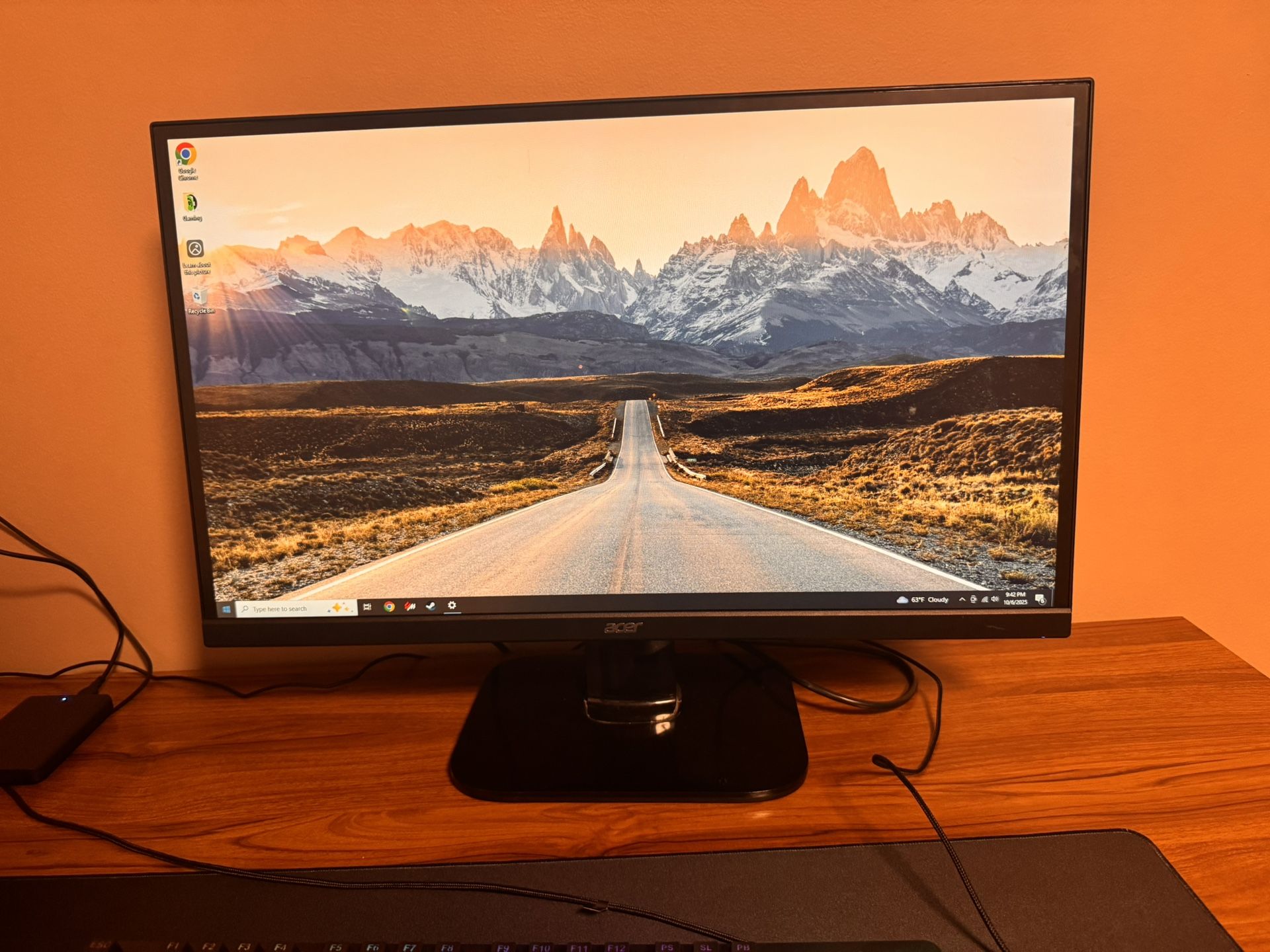 Acer monitor 60hz 27in