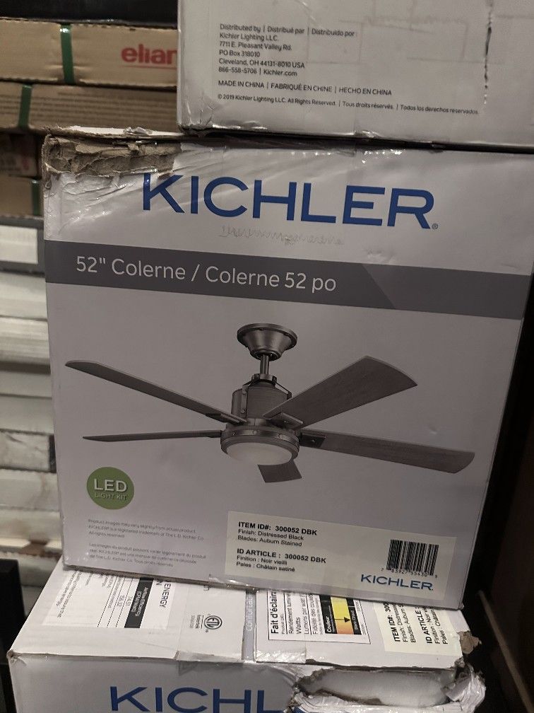 Kichler Fans - Brand New Still In Box Make An Offer 