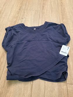 Free people blue top