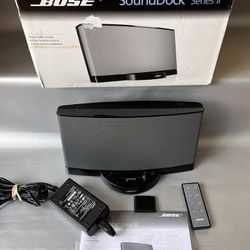 Bose SoundDock Series Il Digital Music System W/Remote/Bluetooth Receiver/Manual