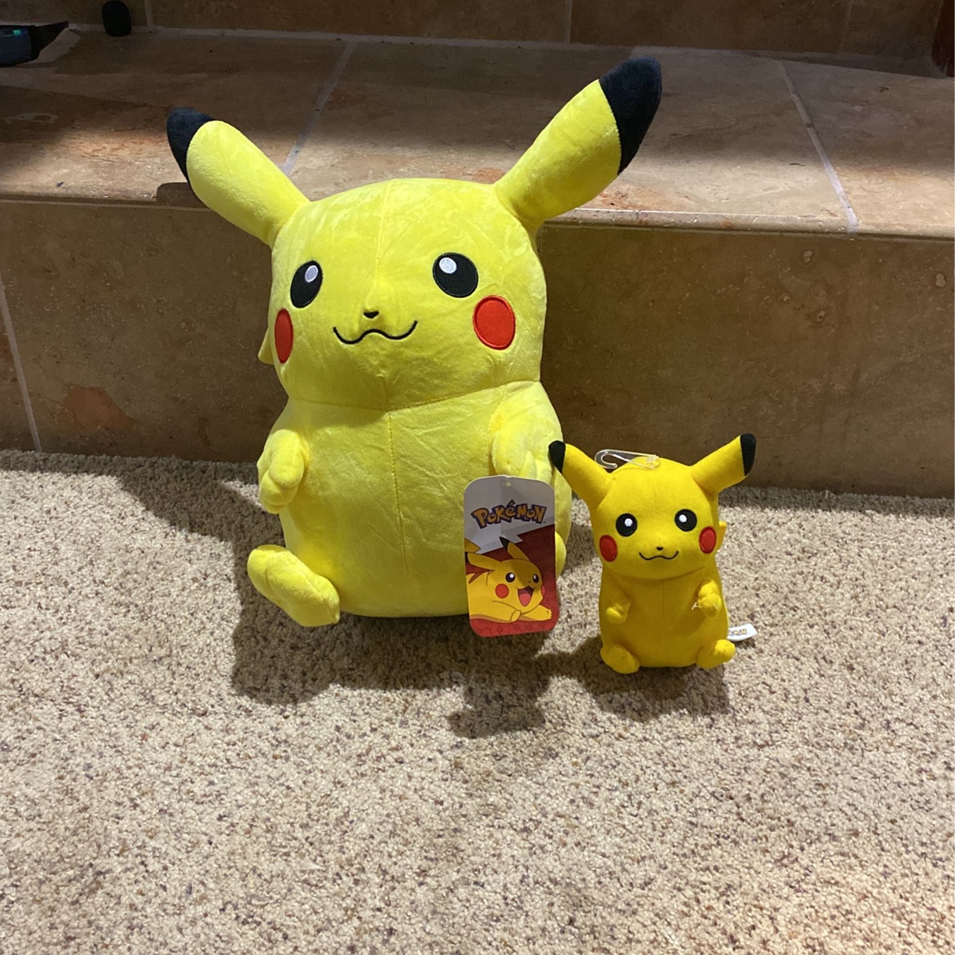 Huge Pikachu Plushie Bundle, Brand New