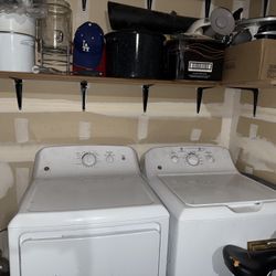 GE Top Load Washer & Dryer Set $800
