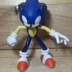 Jazwares 6" Articulated Sonic The Hedgehog Action Figure Rare Sega Collectible