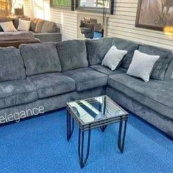 L Shaped Sectional Financing Available By ASHLEY Same Day Delivery 