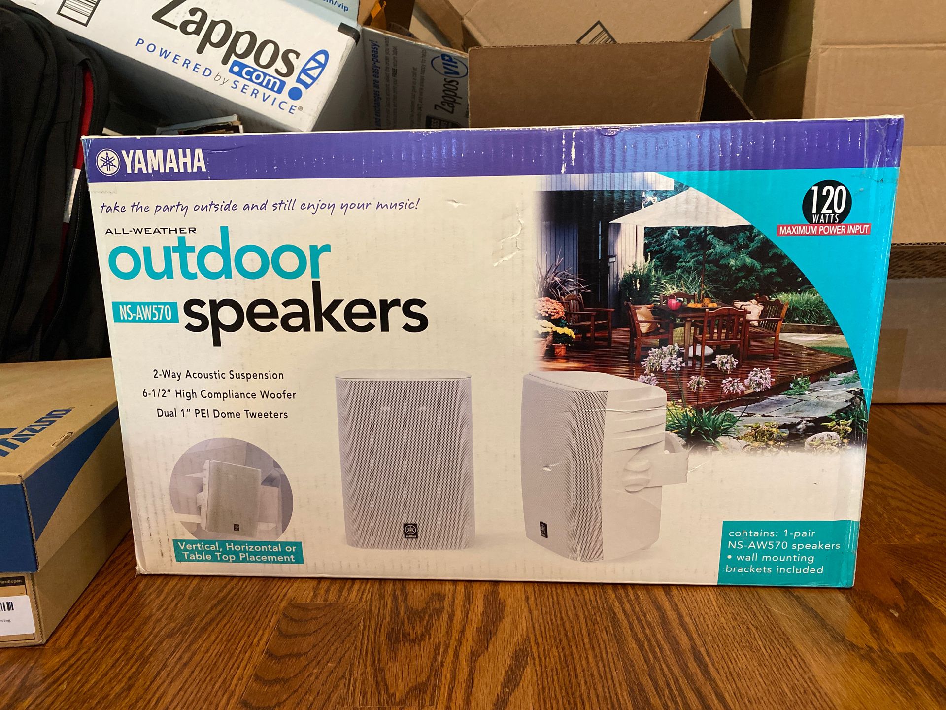 Yamaha all-weather outdoor speakers NS-AW570