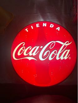 Coca-Cola bar light