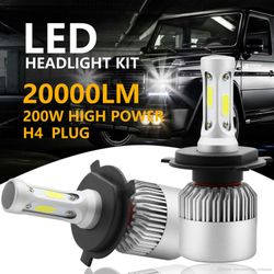 Led headlight bulbs kit- Hid conversion kit- chevy Silverado Malibu ford mustang Tahoe any vehicle h11 9006 h7 h13 9007 h4 h1