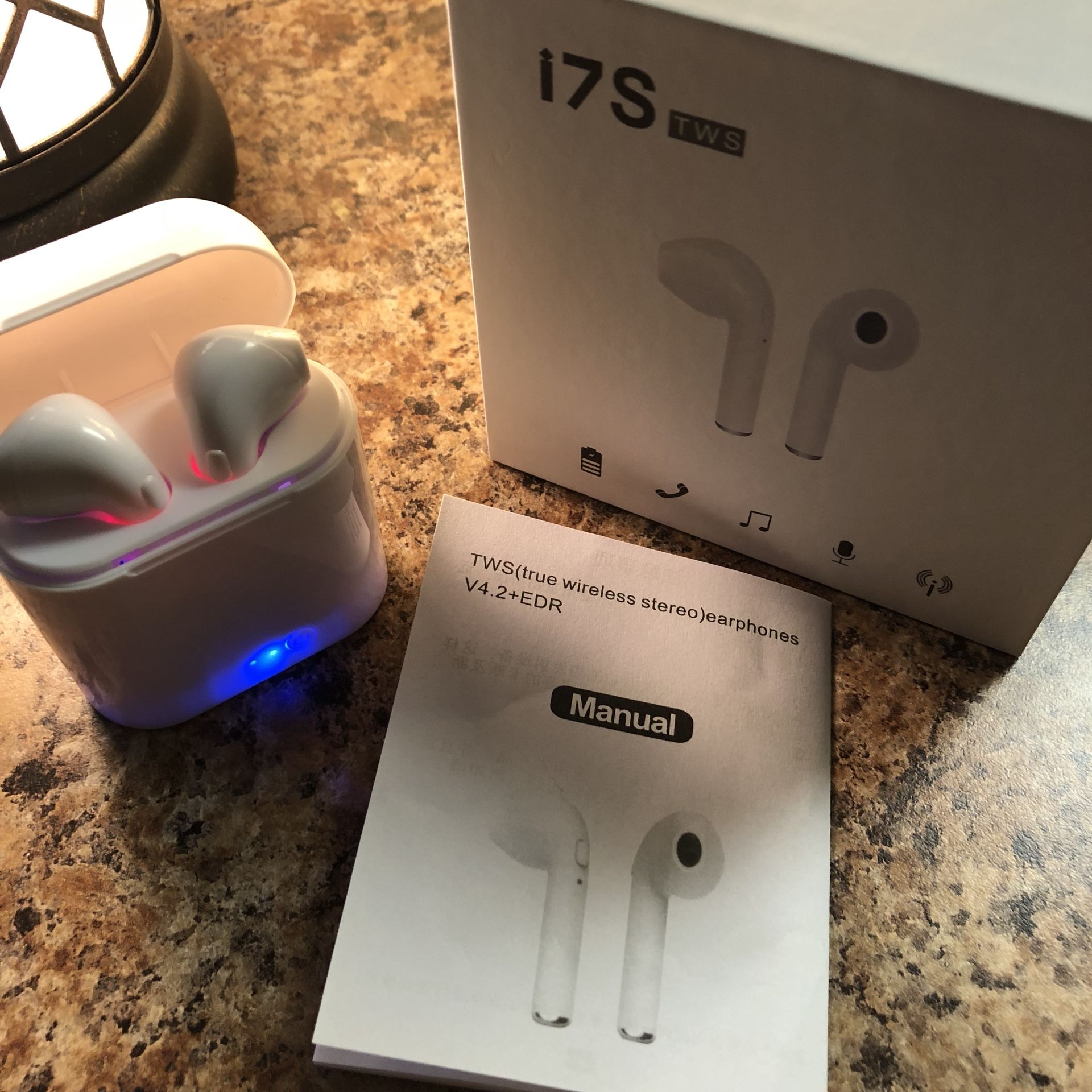 i7s Wireless Bluetooth Earbuds - Headphones