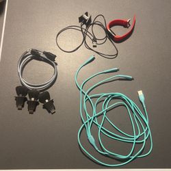Fitbit Charge2 And Assorted Charging Cables (uspc, Apple, Android Compatible), 