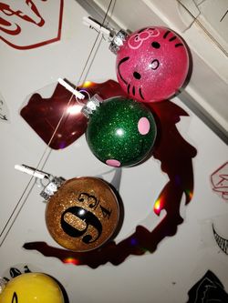 Custom made ornaments