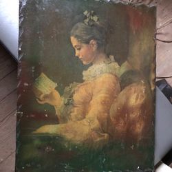 Antique Wooden Painting 