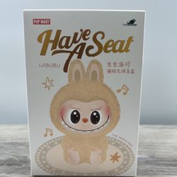 Pop Mart Labubu The Monsters Have a Seat Vinyl Plush - Sealed